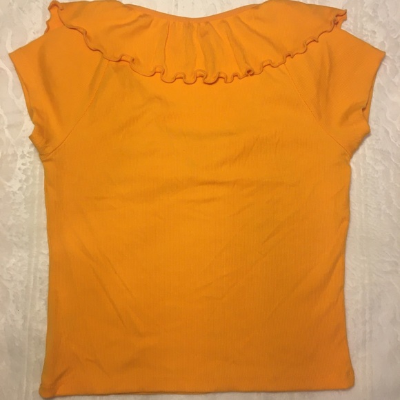Wilfred Ruffle Neckline TShirt - Picture 2 of 3